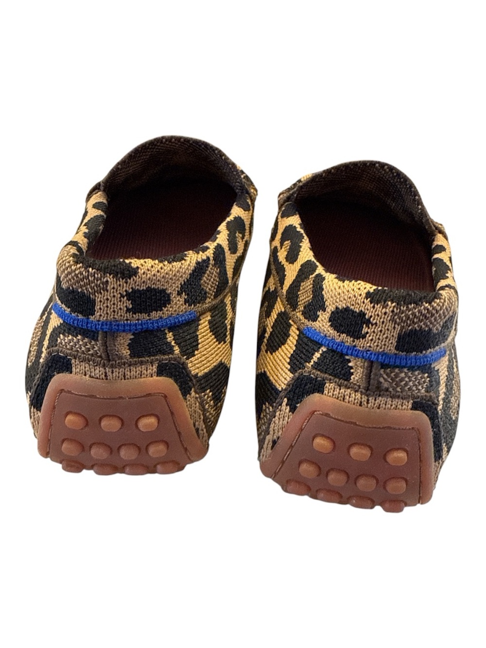 Rothy's Women's Leopard/Cheetah Print Driving Loafers Ladies Size 9.5 - Picture 2 of 4